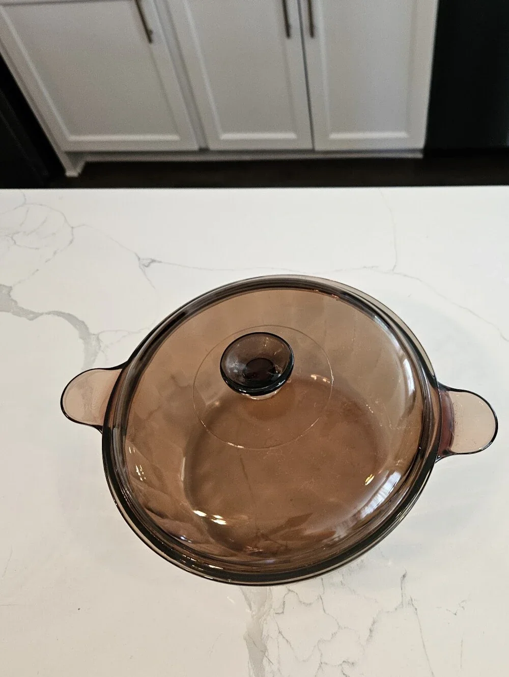 VISIONS amber corningware